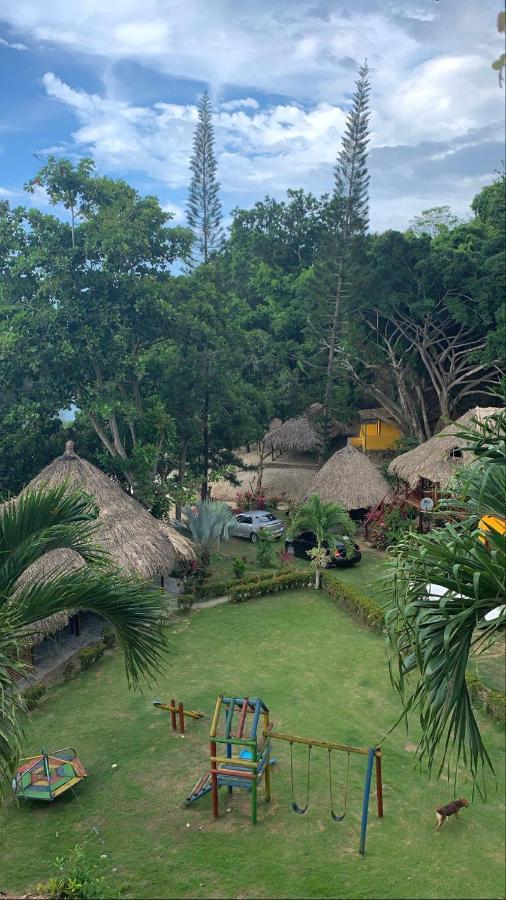 Ecohostal Palmares Del Rio Guachaca 외부 사진